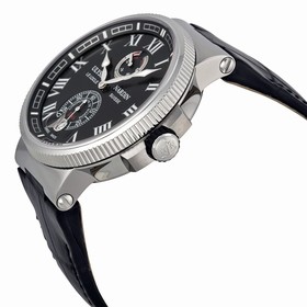 Ulysse Nardin Marine Chronometer Black Dial Automatic Men's Watch 1183-126-42