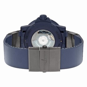 Ulysse Nardin Marine Chronometer Black Dial Blue Automatic Men's Watch 263-97LE-3C
