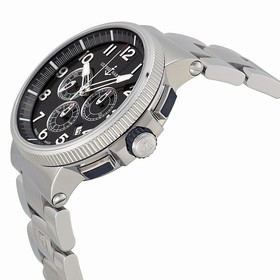 Ulysse Nardin Marine Chronometer Black Dial Stainless Steel Men's Watch 1503-150-7M-62