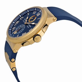 Ulysse Nardin Marine Chronometer Blue Dial 18kt Rose Gold Men's Watch 1186-126-3-43