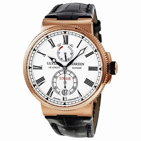 Ulysse Nardin Marine Chronometer Manufacture Automatic 18 kt Rose Gold Men's Watch 1186-122-40