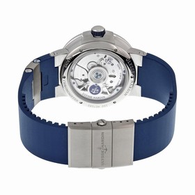 Ulysse Nardin Marine Chronometer White Dial Automatic Men's Watch 1183-126-3-40
