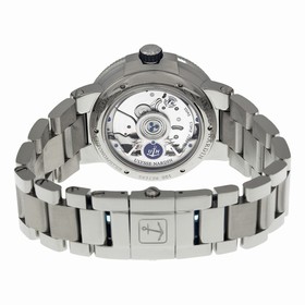 Ulysse Nardin Marine Silver Dial Stainless Steel Automatic Men's Watch 1183-126-7M-61