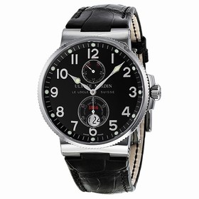 Ulysse Nardin Maxi Marine Automatic Black Dial Stainless Steel Men's Watch 263-66-62