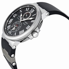 Ulysse Nardin Maxi Marine Chronometer Black Diial Men's Watch 263-67-3-42