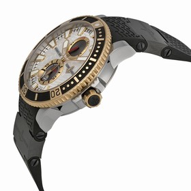 Ulysse Nardin Maxi Marine Diver Silver Dial Titanium Rose Gold Men's Watch 265-90-3C-91