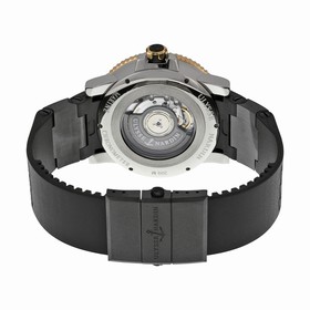 Ulysse Nardin Maxi Marine Diver Silver Dial Titanium Rose Gold Men's Watch 265-90-3C-91