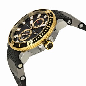 Ulysse Nardin Maxi Marine Diver Titanium and 18kt Yellow Gold Men's Watch 265-90-3T-92