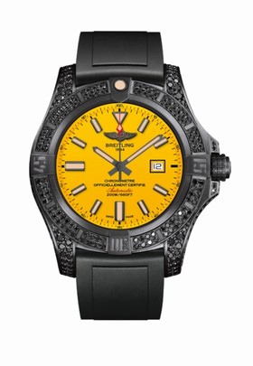 Breitling Avenger Blackbird 44 Diamondworks Full / Yellow (V17311AU.I526.134S.V20DSA.2)