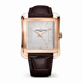 Vacheron Constantin Historiques Toledo 1951 Silver Dial Brown Leather Men's Watch 86300000R-9826