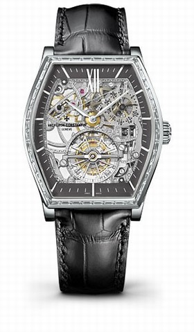 Vacheron Constantin Malte Tourbillon Open Worked Slate Dial Men's Watch 30635/000P-9842