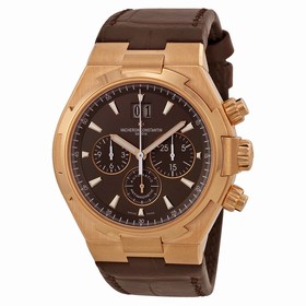 Vacheron Constantin Overseas Brown Dial Chronograh Men's Watch 49150000R-9338
