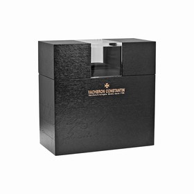 Vacheron Constantin Overseas Chronograph Anthracite Dial Black Leather Men's Watch 49150000W9501