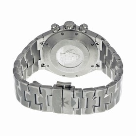 Vacheron Constantin Overseas Chronograph Black Dial Stainless Steel Automatic Men's Watch 49150B01A-9097