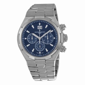 Vacheron Constantin Overseas Chronograph Blue Dial Stainless Steel Men's Watch 49150B01A9745