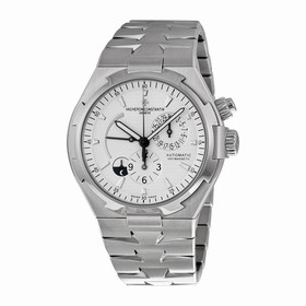 Vacheron Constantin Overseas Dual Time Automatic Silver Dial Stainless Steel Men's Watch 47450/B01A-9226