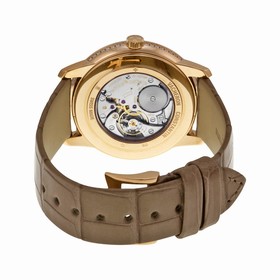 Vacheron Constantin Patrimony Contemporaine Automatic Silver White Dial Dark Grey Leather Ladies Watch 81530000R-9682