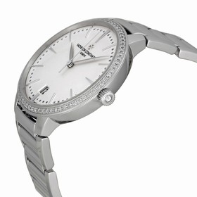 Vacheron Constantin Patrimony Contemporaine Silver Dial White Gold Ladies Watch 85515CA1G-9841