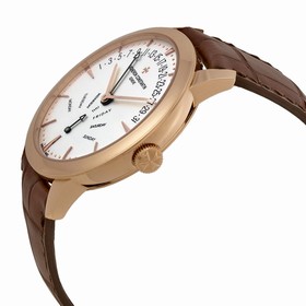 Vacheron Constantin Patrimony Contemporary Silver Dial Brown Leather Men's Watch 86020000R-9239