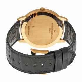 Vacheron Constantin Patrimony Grey Dial 18k Pink Gold Manual Men's Watch 81180000R-9162