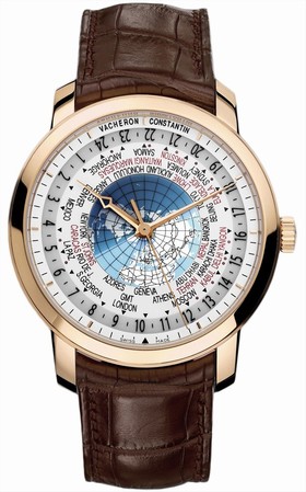Vacheron Constantin Patrimony Traditionnelle Silver Dial Brown Leather Men's Watch 86060000R-9640