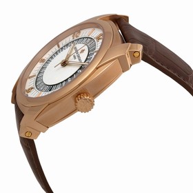 Vacheron Quai De L'ile Silver Dial Brown Leather Men's Watch 86050000R-I0P29