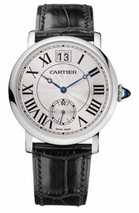 Cartier Rotonde 18kt White Gold Case Unisex Watch W1552851