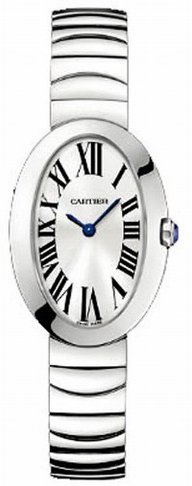 Cartier Baignoire 18kt White Gold Ladies Watch W8000006