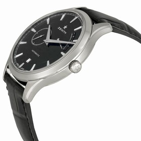 Zenith Captain Power Reserve Black Dial Automatic Men's Watch 03212268521C493