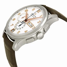 Zenith Captain Winsor Chronograph White Dial Brown Leather Men's Watch 032072405401C711