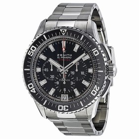 Zenith El Primero Automatic Chronograph Black Dial Men's Watch 03.2060.405/21.M2060