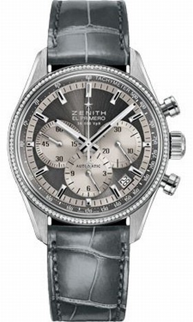 Zenith El Primero Automatic Grey Dial Ladies Watch 16.2150.400/21.C706