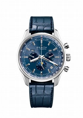 Zenith El Primero Blue Dial Automatic Moonphase Men's Watch 03.2097.410/51.C700
