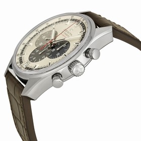 Zenith El Primero Chronograph Silver Dial Brown Leather Men's Watch 03204040069C494