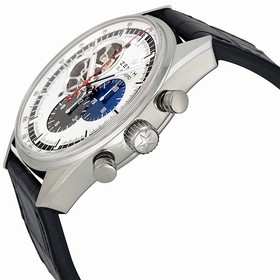 Zenith El Primero Chronomaster Silver Dial Black Leather Men's Watch 03.2041.4052/69.C496