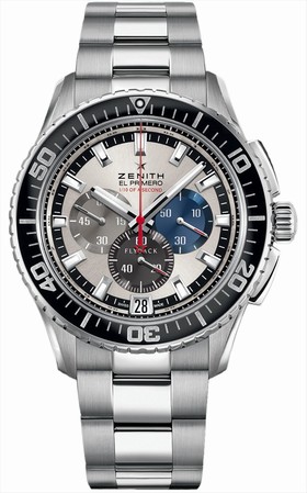 Zenith El Primero Flyback Automatic Silver Dial Men's Watch 03.2062.4057/69.M2060