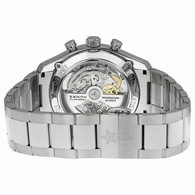Zenith El Primero Striking 10th Silver Dial Chronograph Stainless Steel Men's Watch 032043405201M2040