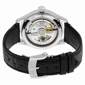 Zenith El Primero Synopsis Automatic Black Dial Black Leather Men's Watch 032170461321C714