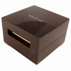 Zenith Heritage Ultra Thin Black Dial 18kt Rose Gold Black Leather Men's Watch 18201068121C493