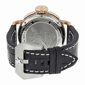 Zenith Pilot Montre D Aeronef Automatic Black Dial Brown Leather Men's Watch 872430405421C721