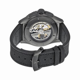Zenith Stratos Spindrift Chronograph Carbon Fiber Dial Fabric-Covered Rubber Men's Watch 752060406121R573
